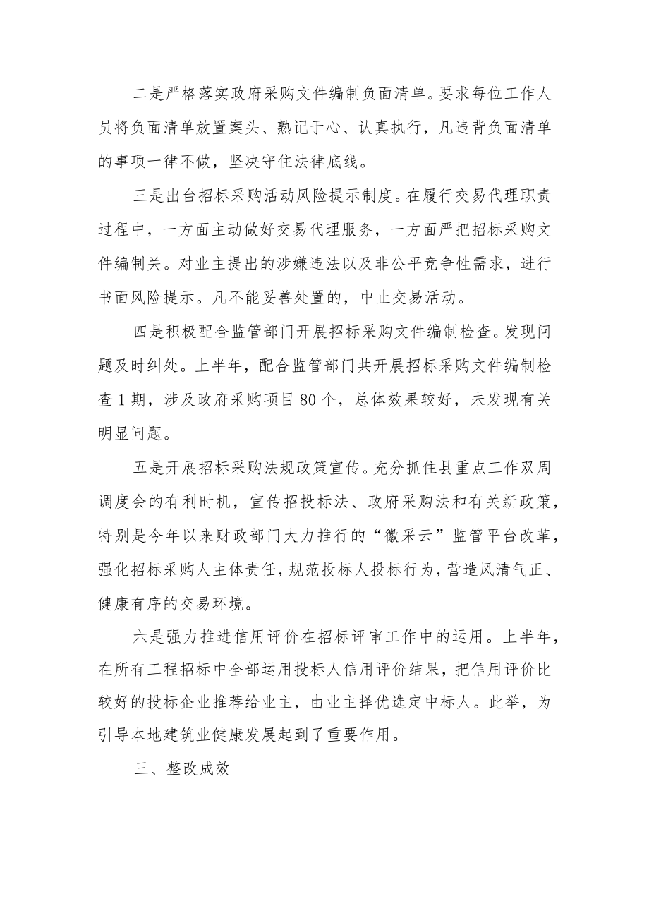 上半年营商环境问题整改工作总结.docx_第2页