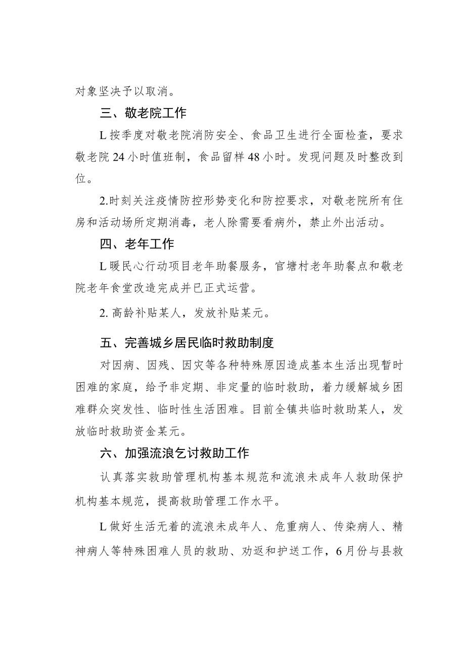 某某镇民政事务所2022年工作总结及下一步工作计划.docx_第2页