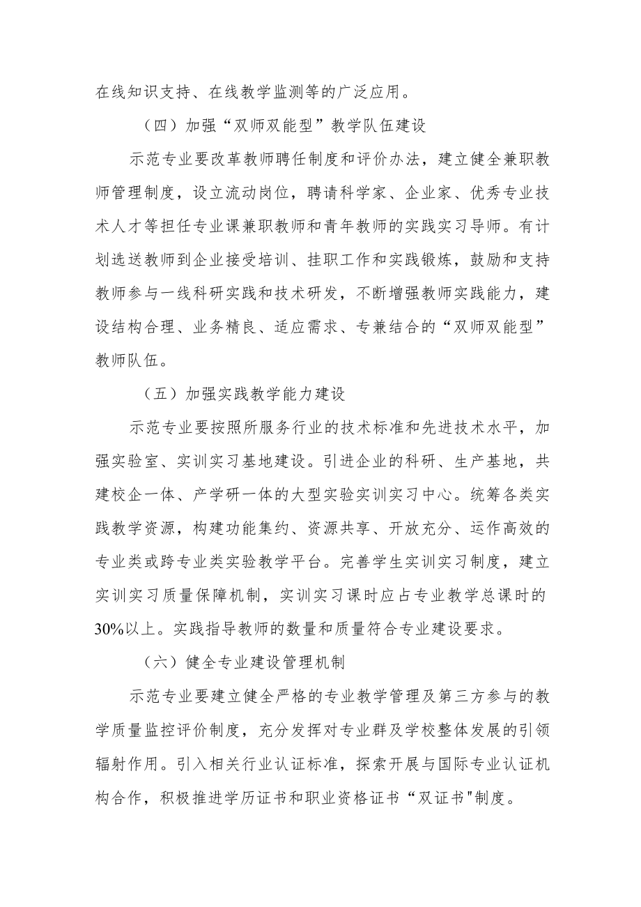 学院应用型示范专业建设管理办法.docx_第3页