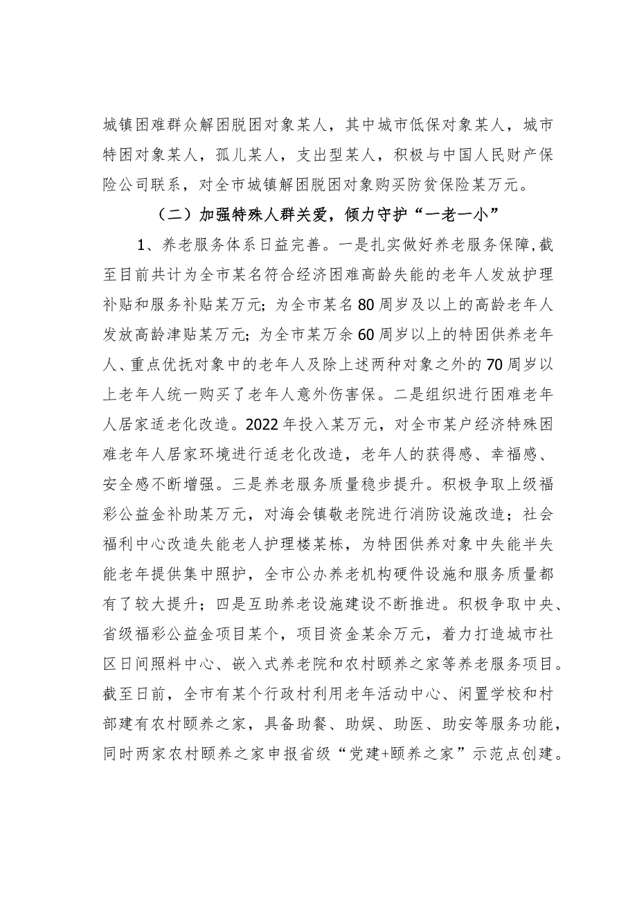 某某市民政局2022年度工作总结.docx_第2页