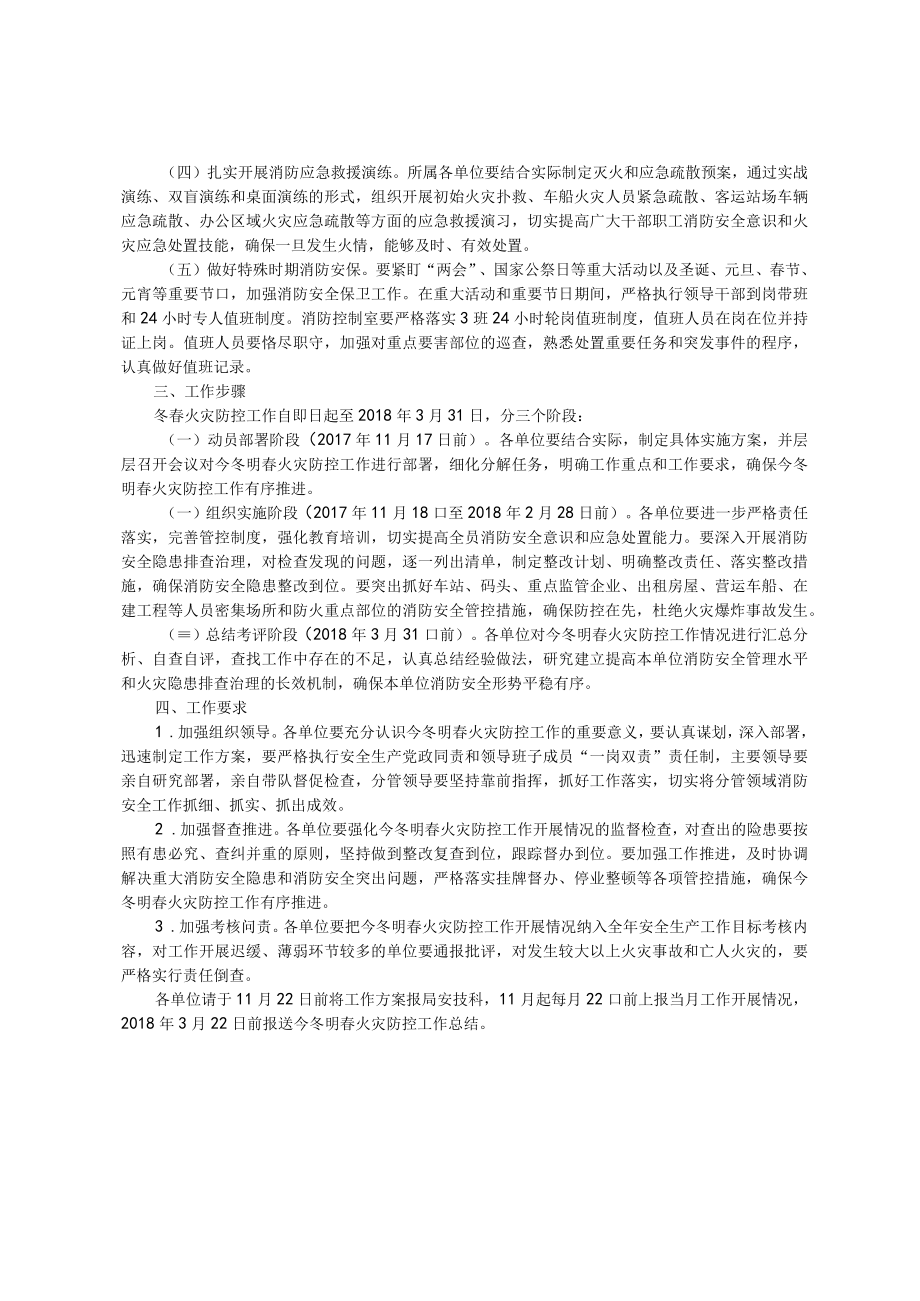 通州区交通运输系统今冬明春火灾防控工作方案.docx_第2页