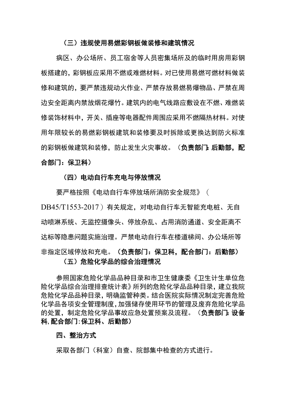 医院安全生产集中整治实施方案.docx_第3页