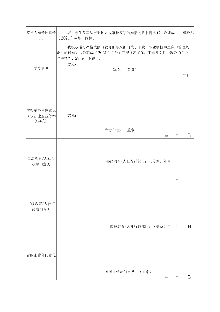 职业学校学生跨省、赴国（境）外实习备案表.docx_第2页