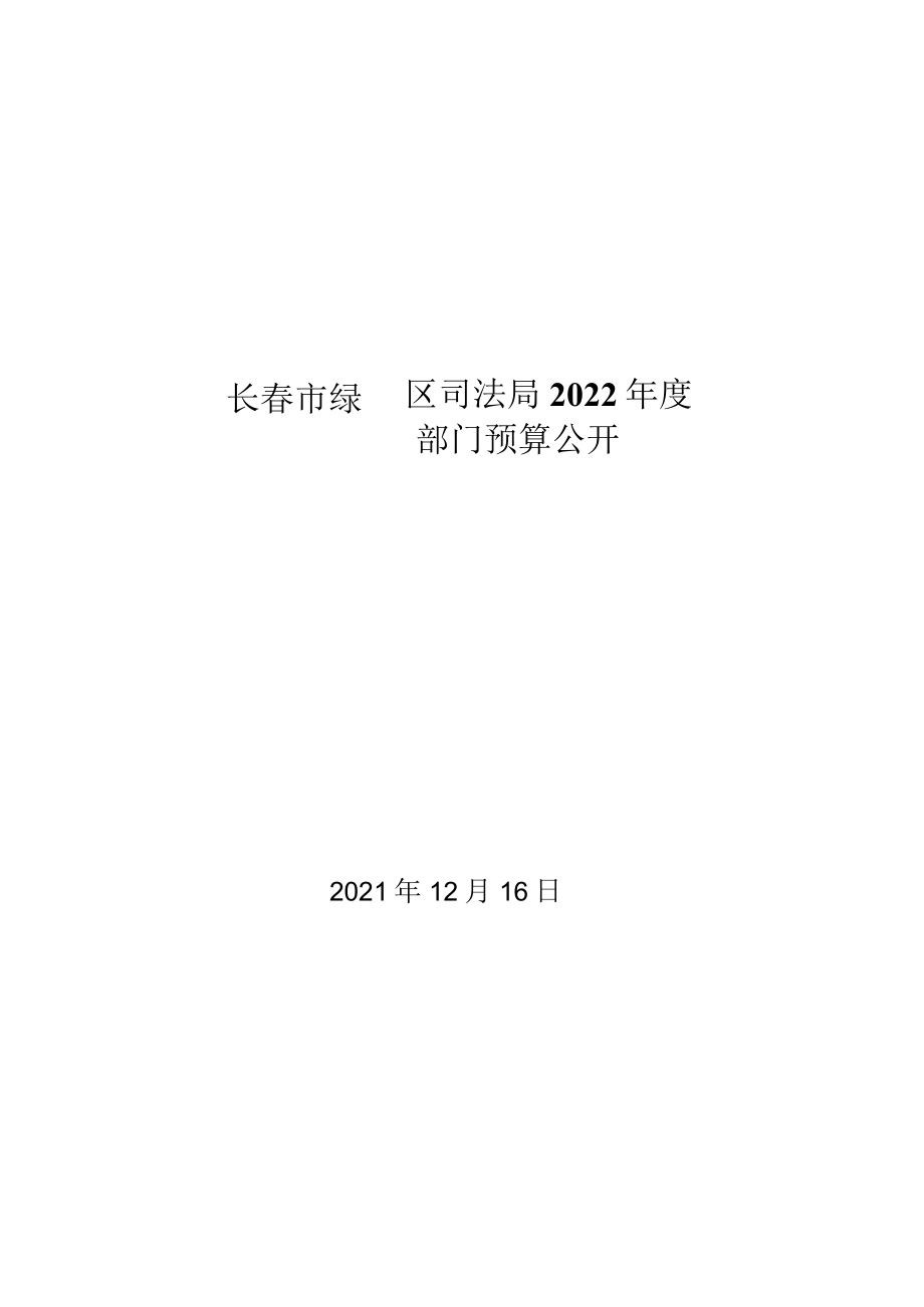 长春市绿园区司法局2022年度.docx_第1页