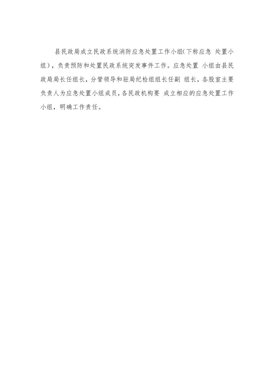 XX县民政系统消防应急预案.docx_第3页