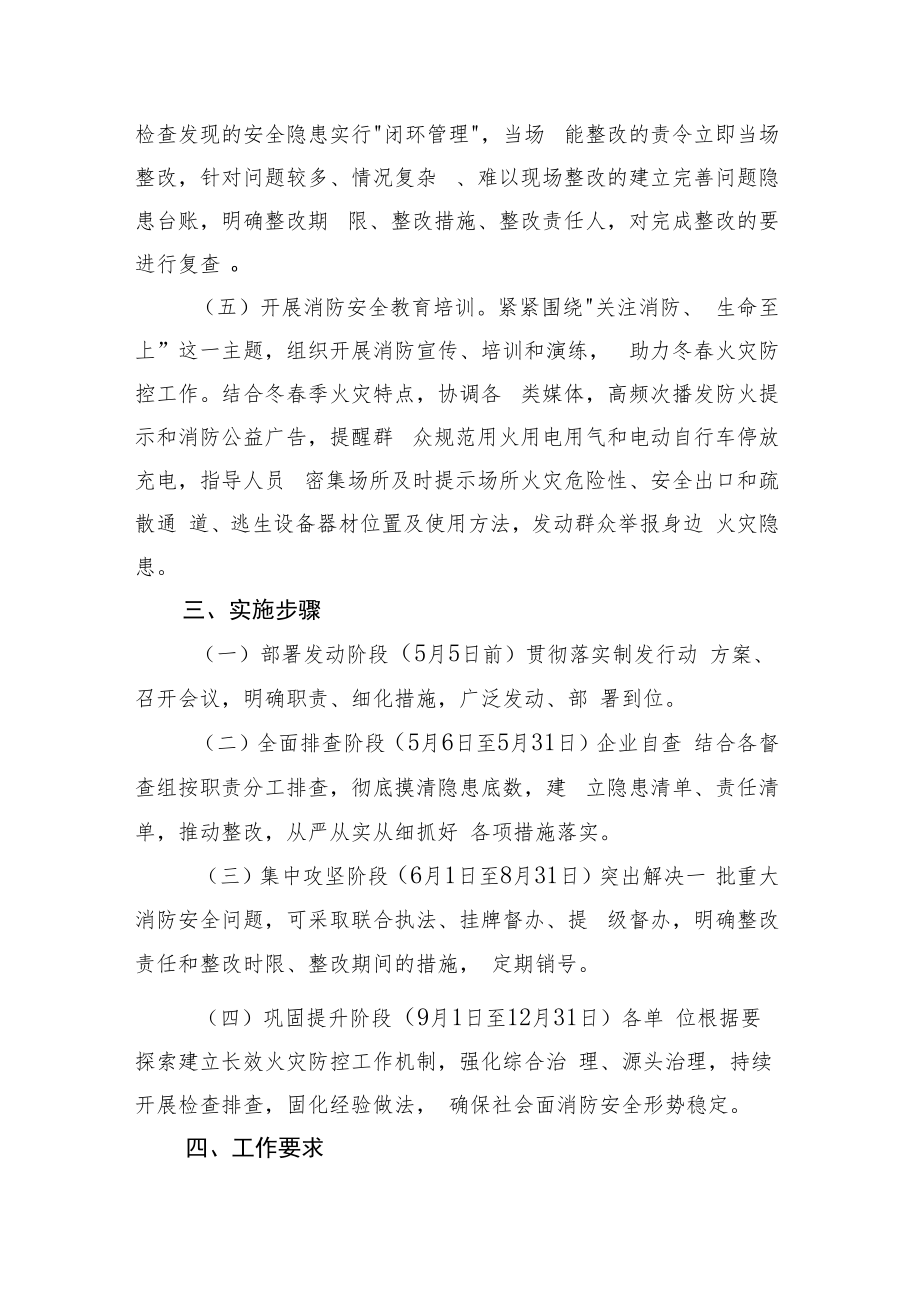 XX区文化和旅游行业领域消防安全大检查工作方案.docx_第3页