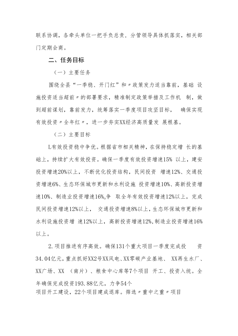 2022年XX县有效投资“百日攻坚”行动方案.docx_第2页