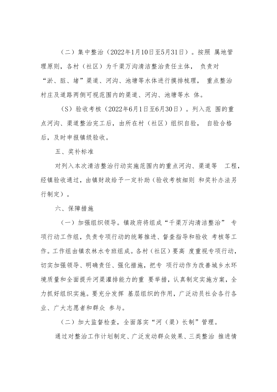 XX镇“千渠万沟清洁整治”专项行动实施方案.docx_第3页