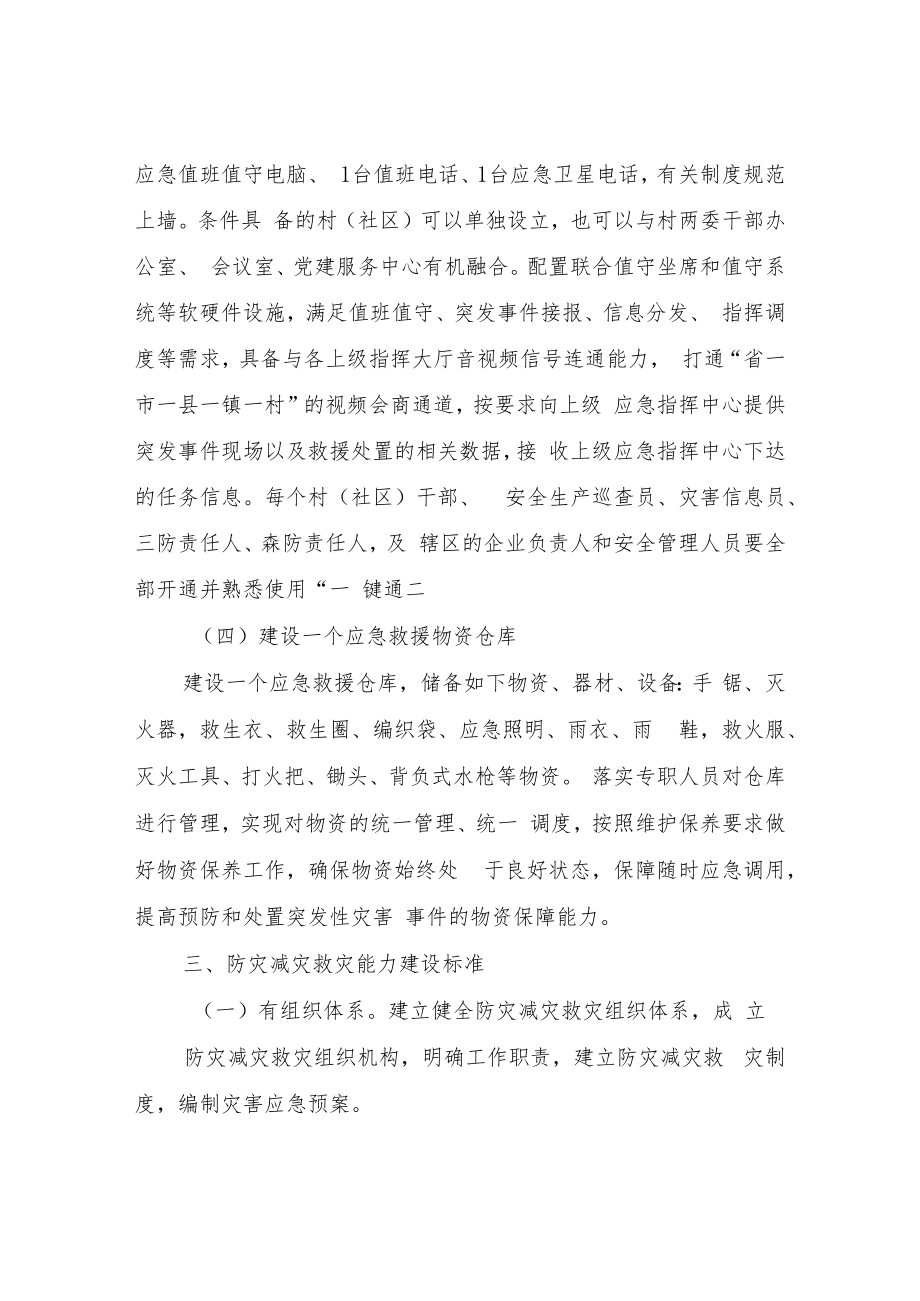 XX镇村级应急中心建设实施方案.docx_第3页