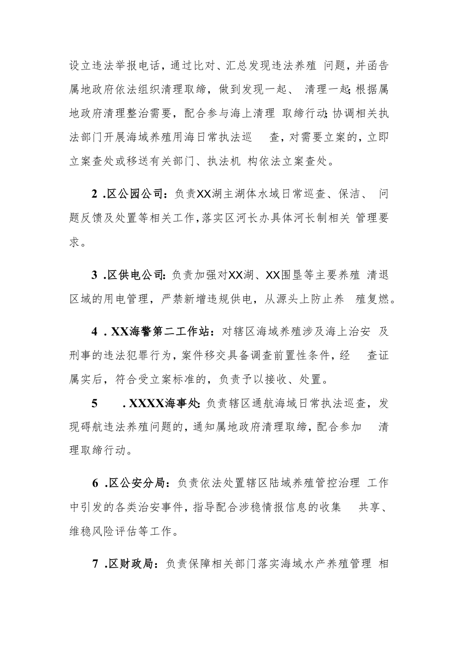 XX投资区海域水产养殖网格化管理工作方案.docx_第3页