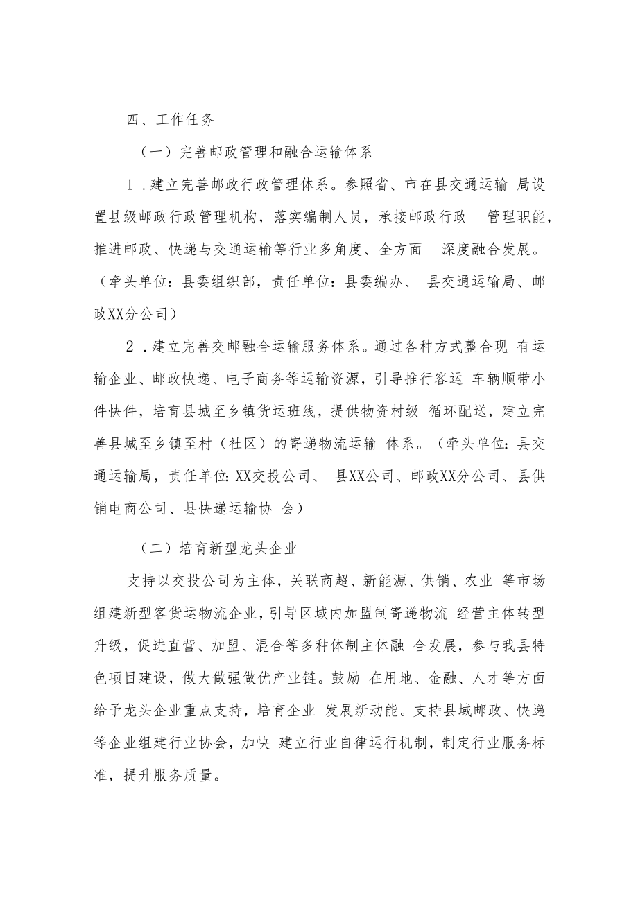 XX县交邮融合改革创新发展实施方案.docx_第3页