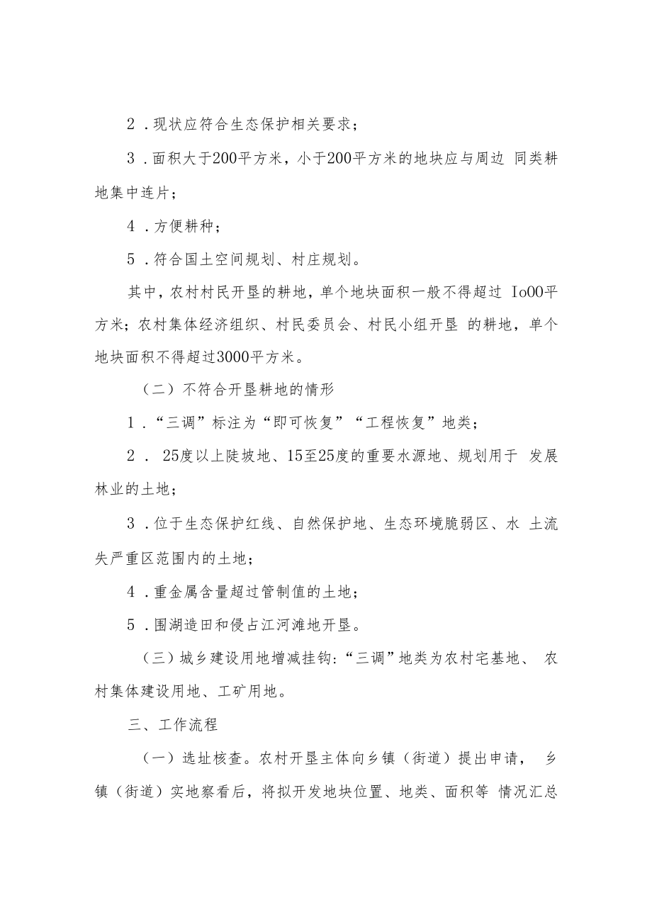 XX市村民和农村集体经济组织自主开垦耕地暂行实施办法.docx_第2页