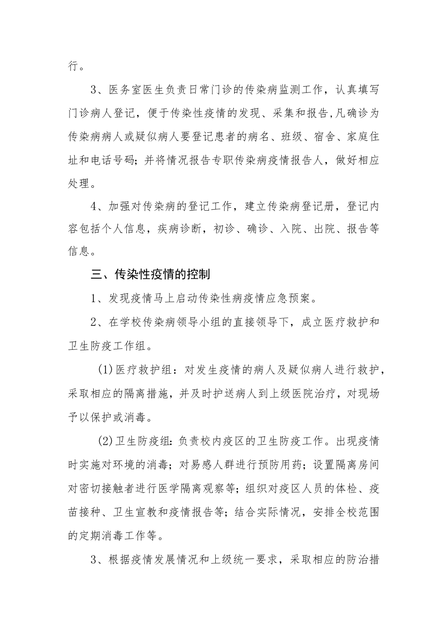 学院传染病防控制度.docx_第2页