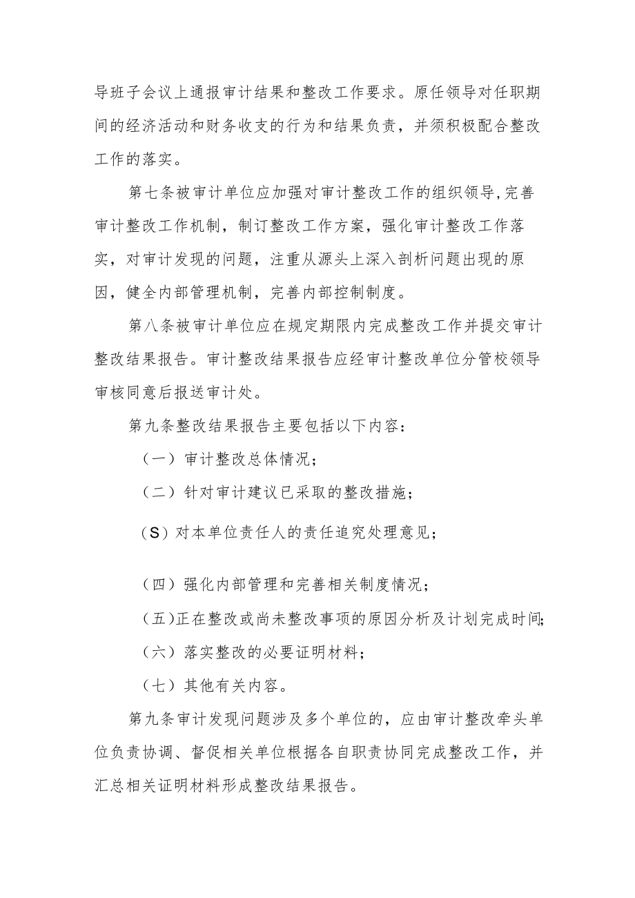 大学审计整改工作办法.docx_第2页