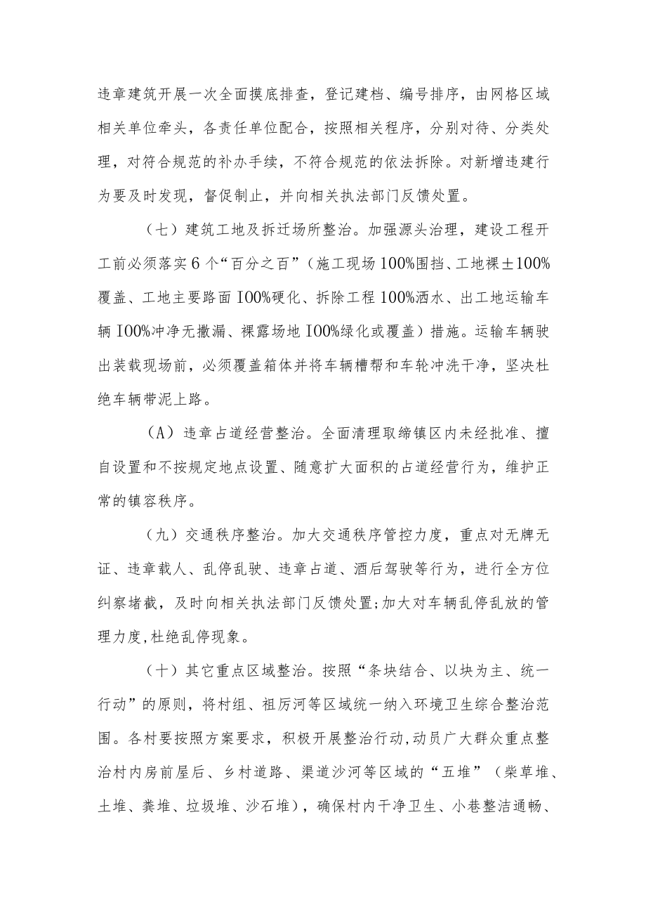 乡镇环境卫生网格化管理实施方案.docx_第3页