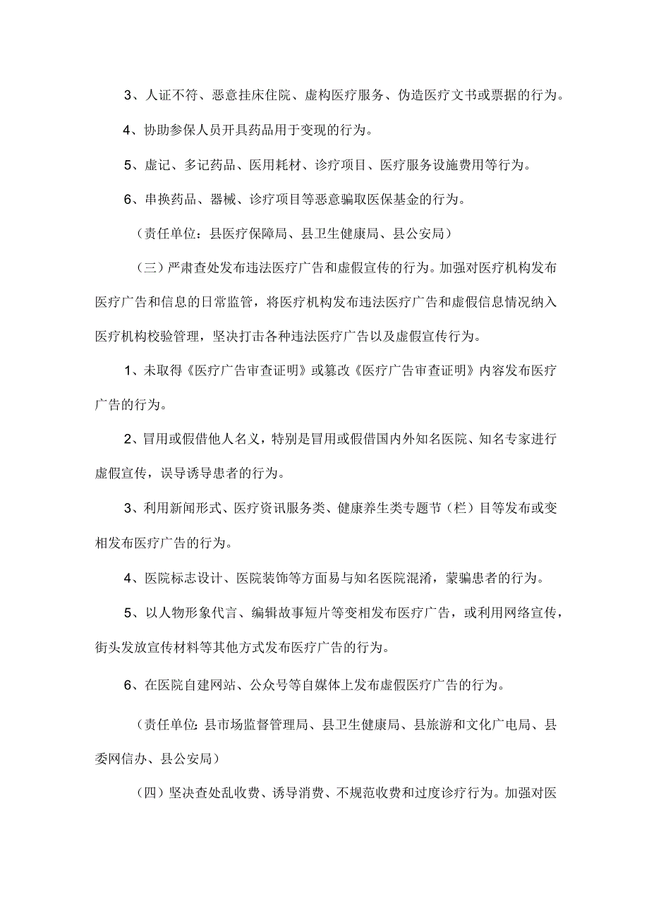 医疗专项整治方案范文.docx_第3页