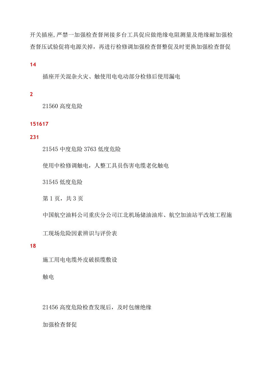 油库施工作业危险源辨识评价汇总表.docx_第3页