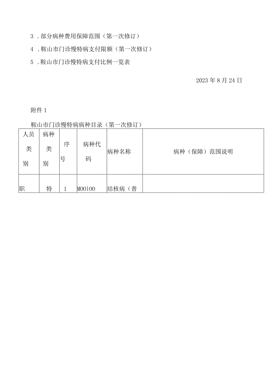 鞍山市医疗保障局关于完善我市门诊慢特病保障政策的通知.docx_第3页