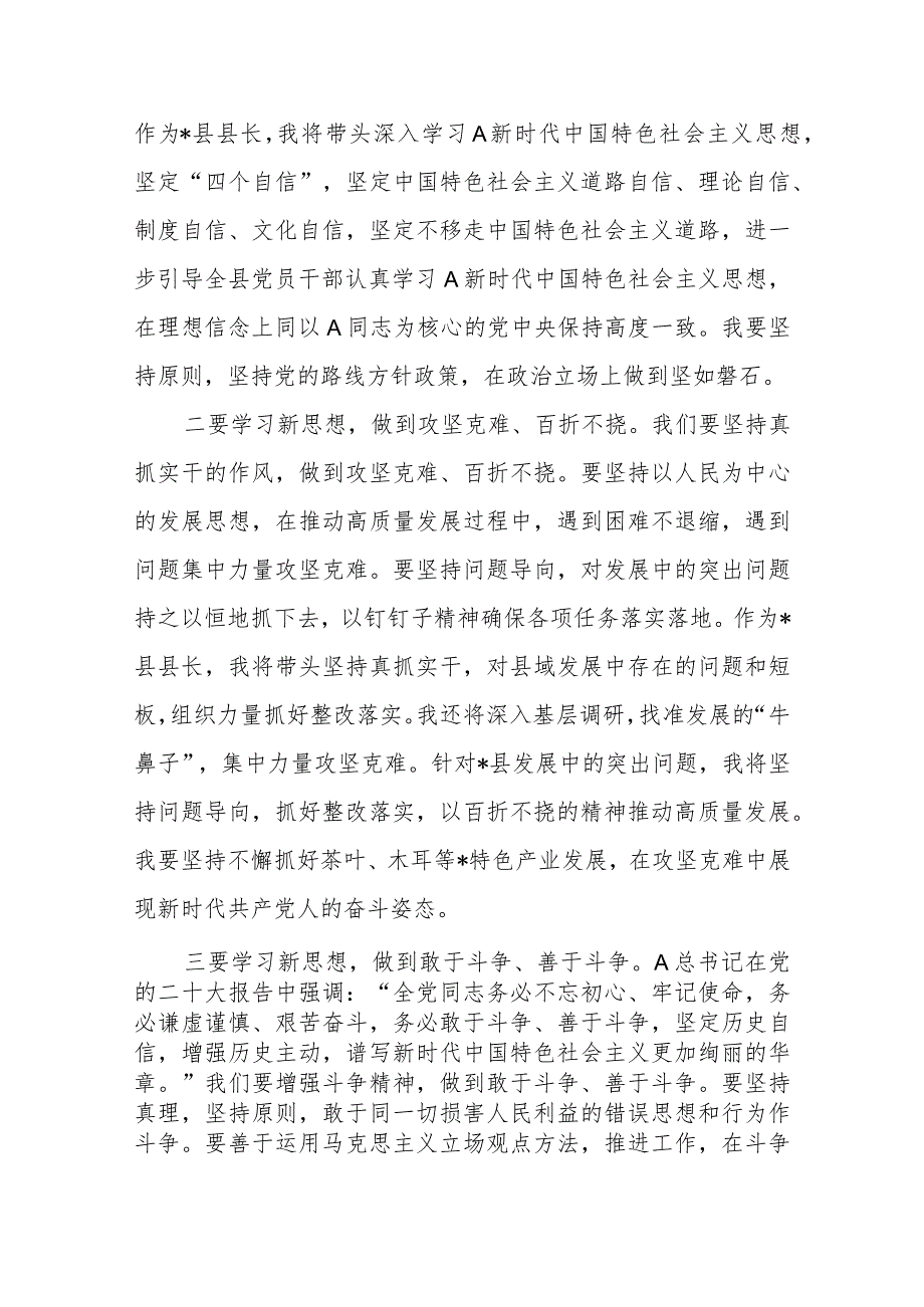 (3篇)关于县长、县委书记、组织部长在2023年主题教育读书班研讨发言.docx_第2页