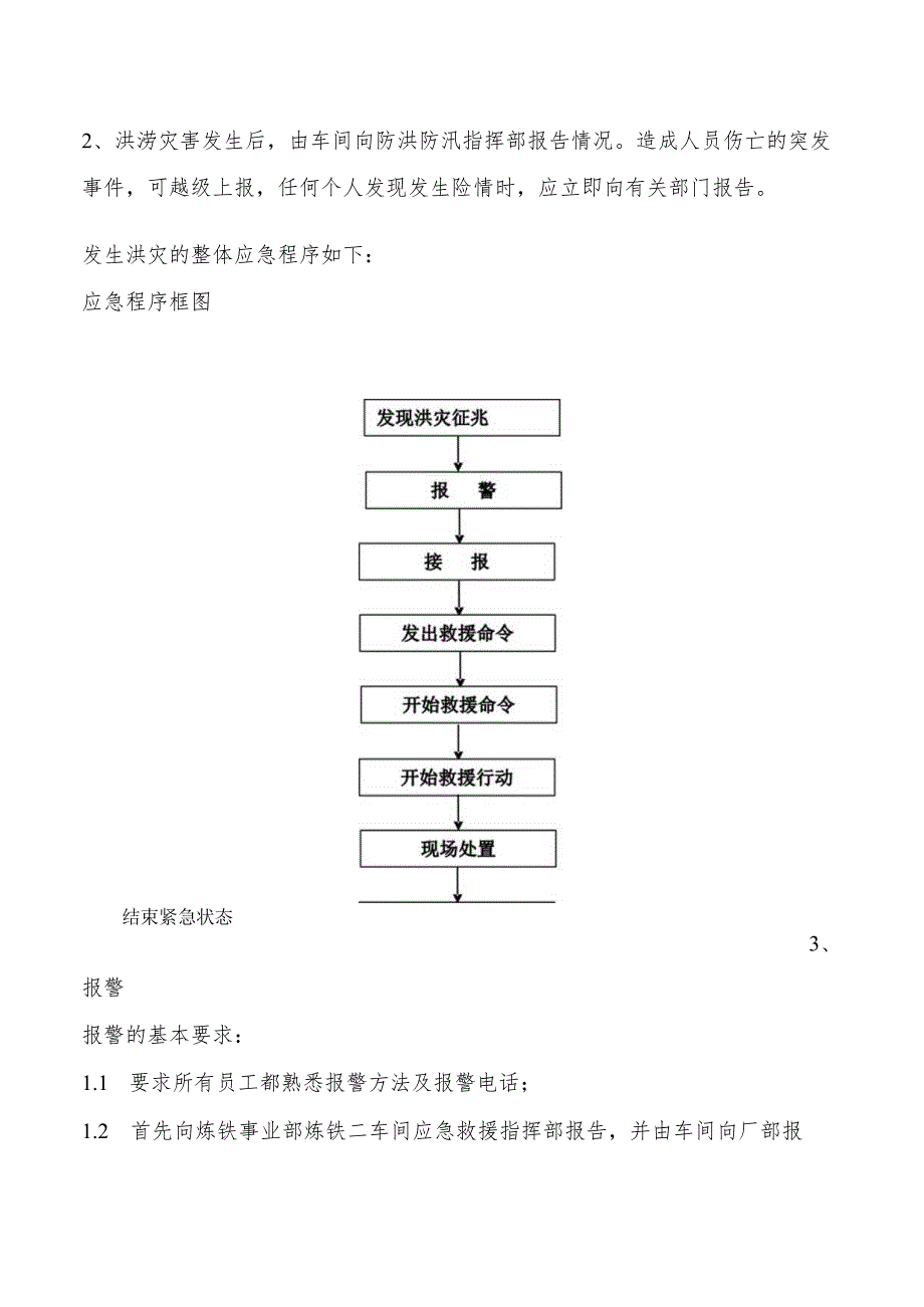 车间防洪防汛应急处置方案.docx_第3页