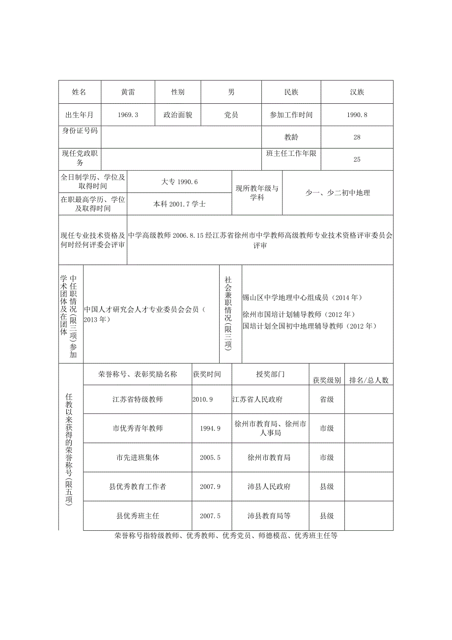 类号江苏省中小学正高级教师.docx_第3页