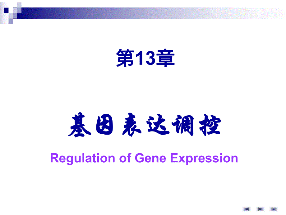 第13章基因表达调控1.ppt_第1页