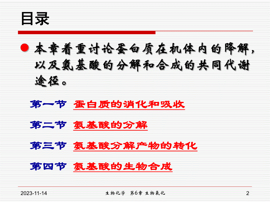 第11章蛋白质的分解代谢.ppt_第2页