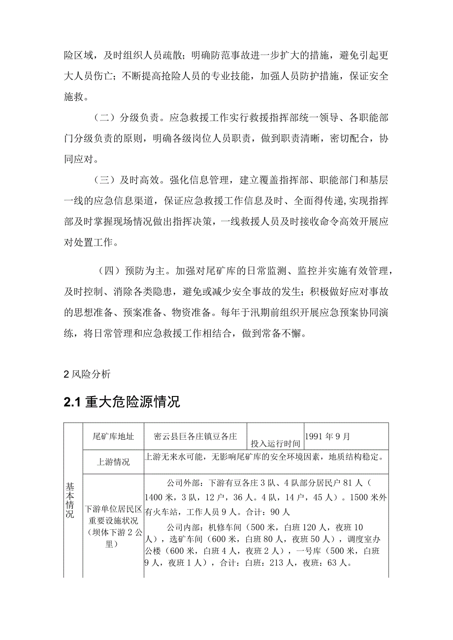 尾矿库事故应急预案模板.docx_第2页