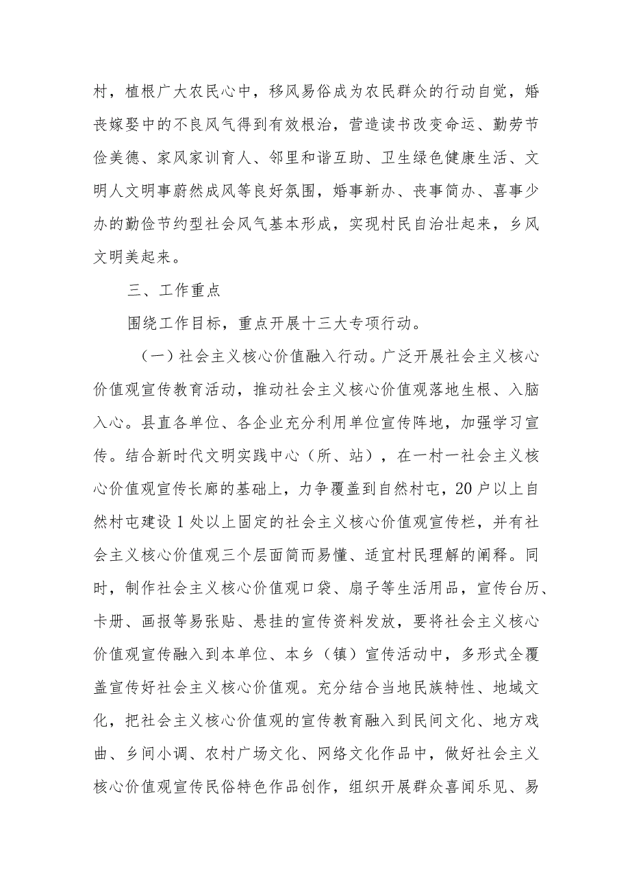 XX县2023年度移风易俗工作专项行动实施方案.docx_第2页