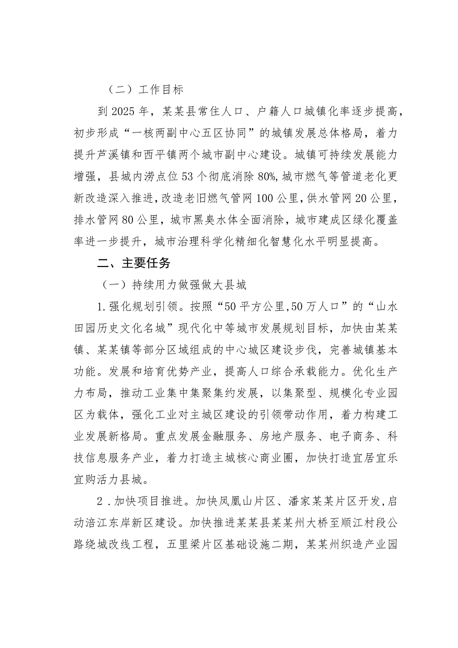 某某县关于加快推进新型城镇化实施意见.docx_第2页