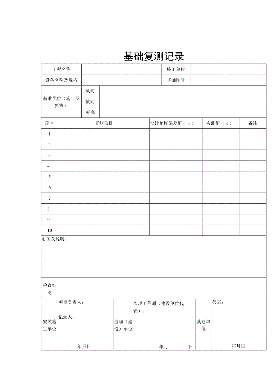 备基础复测记录.docx_第1页