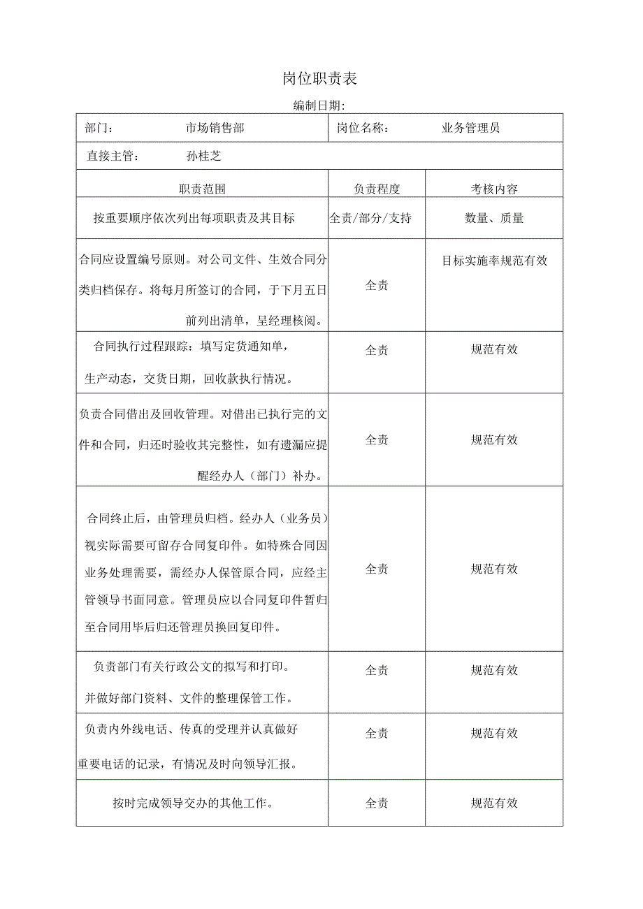 业务管理员职能说明书.docx_第1页