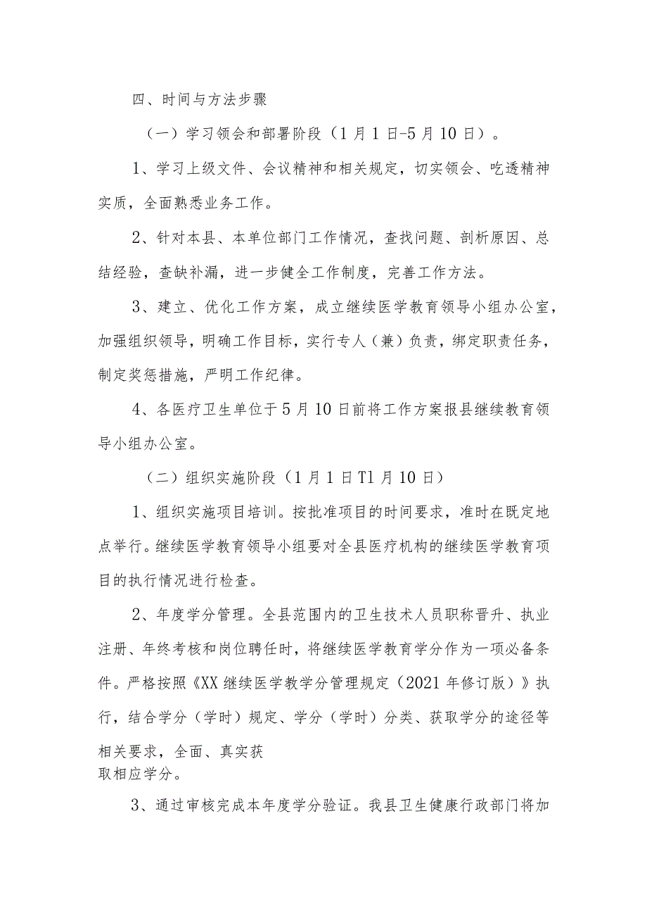 2023年XX自治县继续医学教育管理方案.docx_第3页