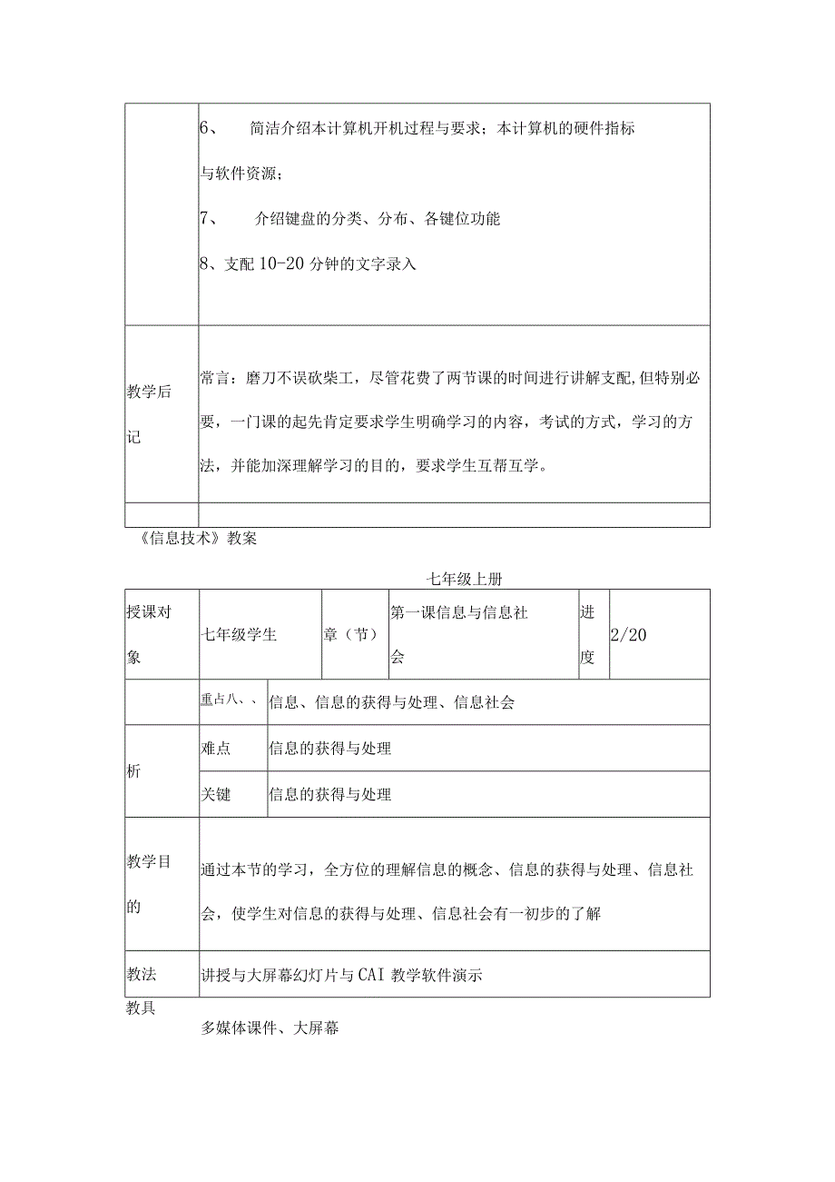 七年级上册信息技术教案.docx_第2页