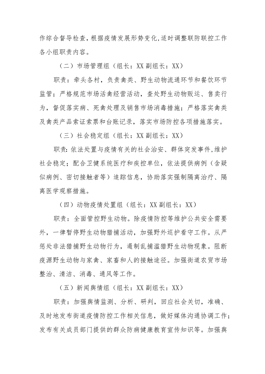 XX街道新冠肺炎疫情村（社区）管控应急处置预案.docx_第2页