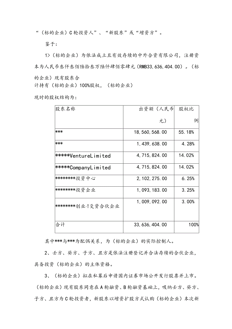 融资对赌协议书模板.docx_第3页