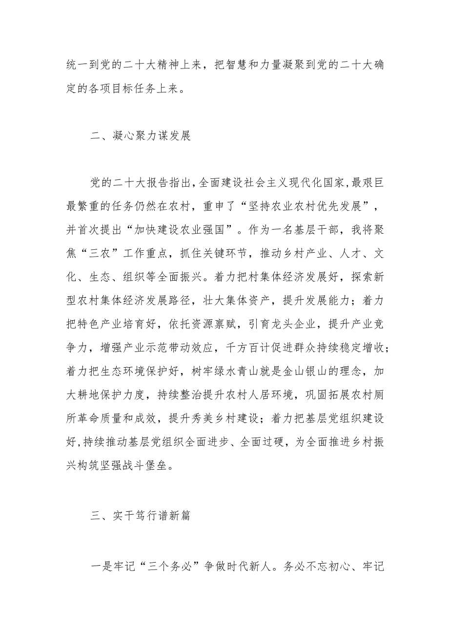 理论中心组发言材料：贯彻落实党的二十大精神关键在解决问题推动落实.docx_第2页