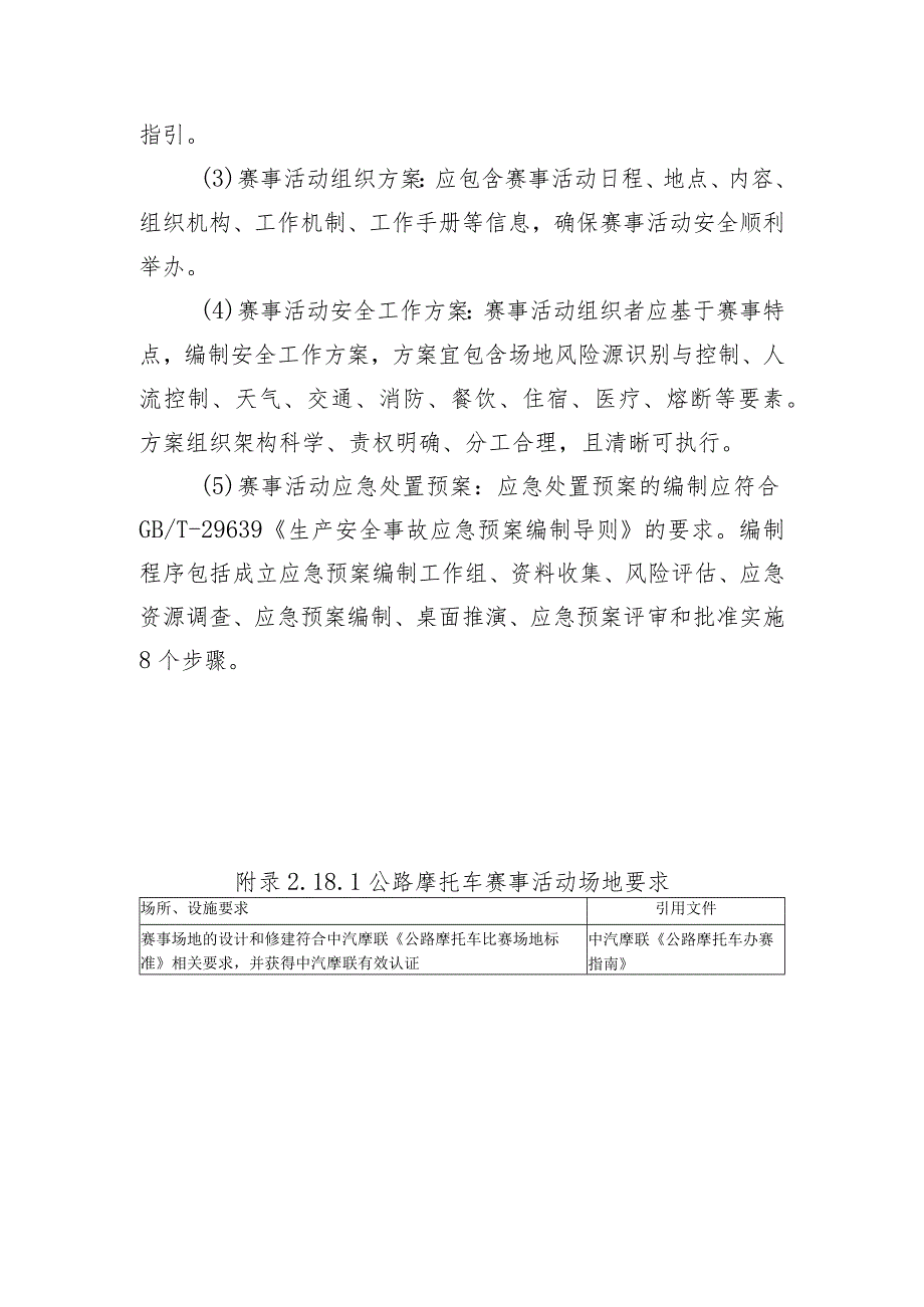 高危险性体育赛事活动许可条件-公路摩托车赛事活动.docx_第3页