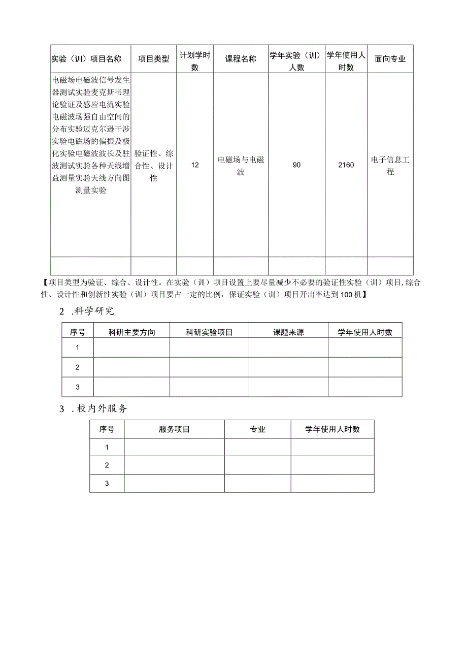 请用A4纸正反面打印实验训室建设项目立项申请表.docx_第3页