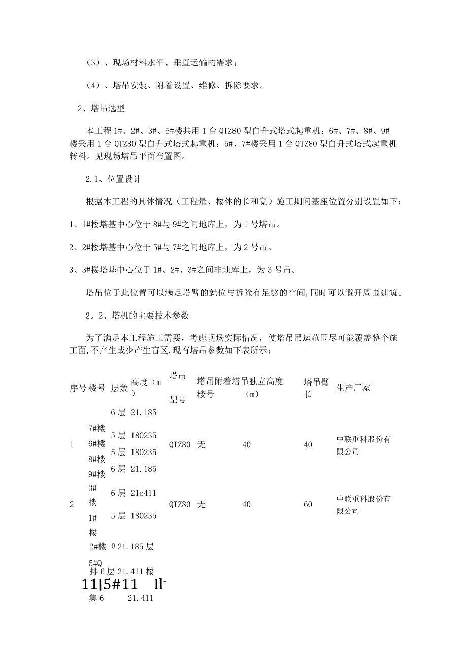 塔吊安装及群塔紧急施工实施方案.docx_第2页