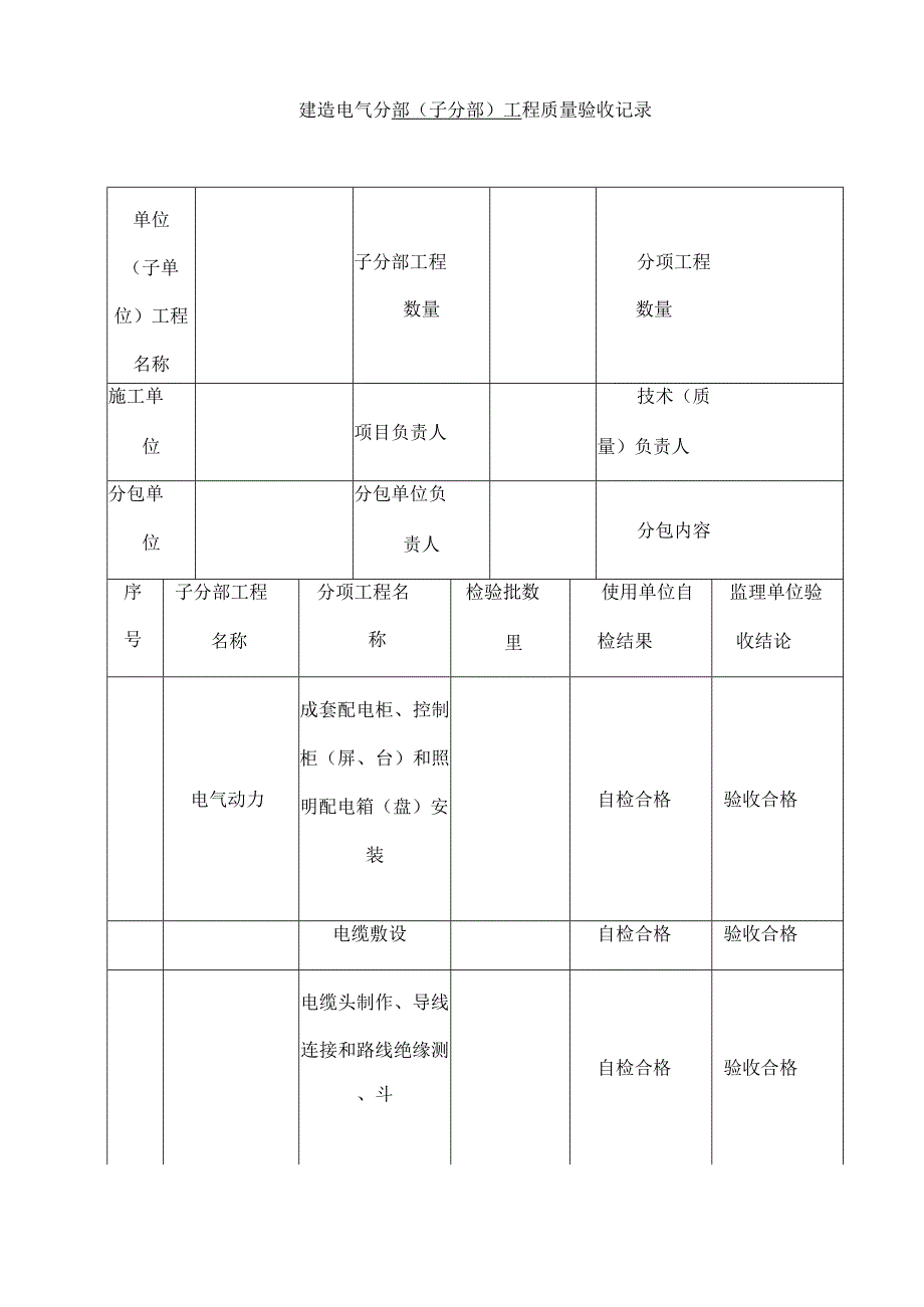 建筑电气工程施工质量验收资料.docx_第2页