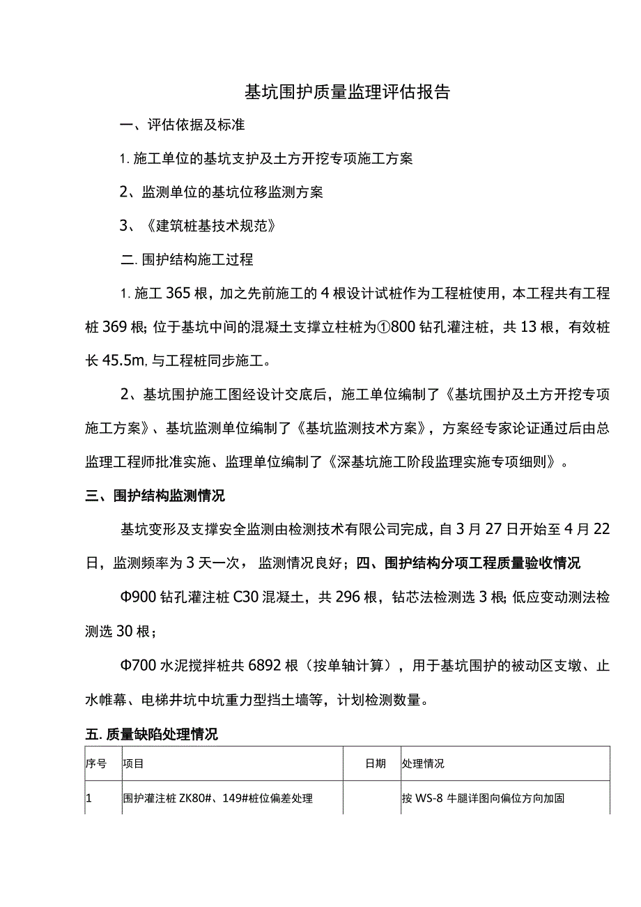 基坑围护质量监理评估报告.docx_第1页