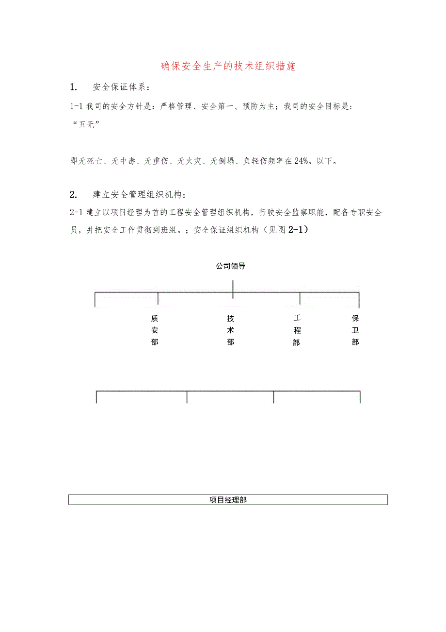 确保安全生产的技术组织措施.docx_第1页