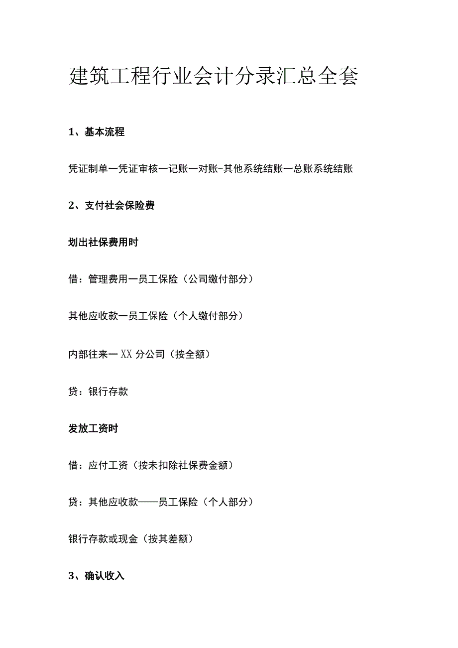 建筑工程行业会计分录汇总全套.docx_第1页