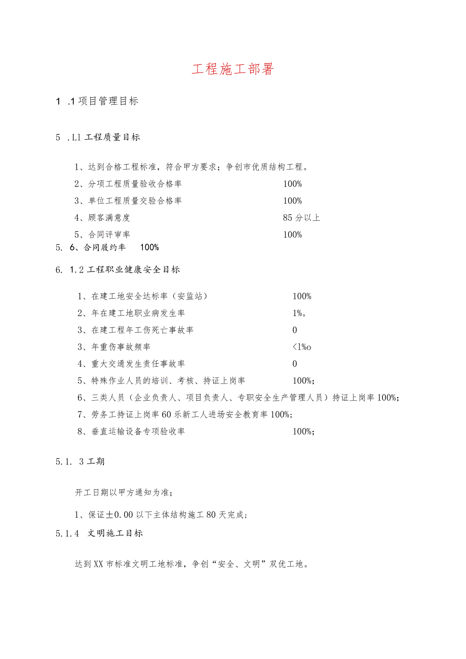 工程施工部署.docx_第1页