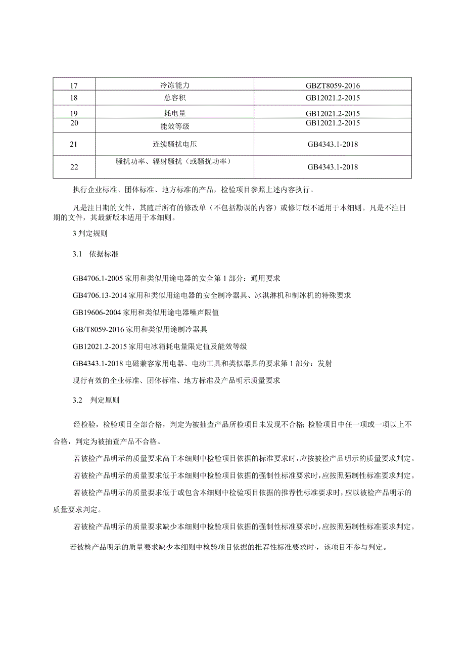 电冰箱产品质量监督抽查实施细则（2023年版）.docx_第2页