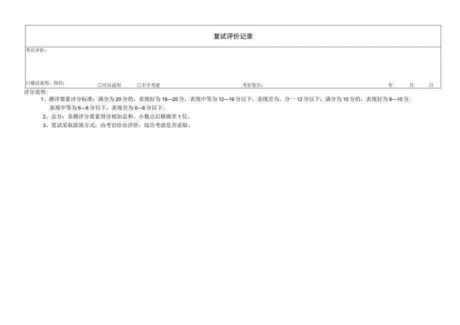 人力资源招聘面试评分表.docx_第2页