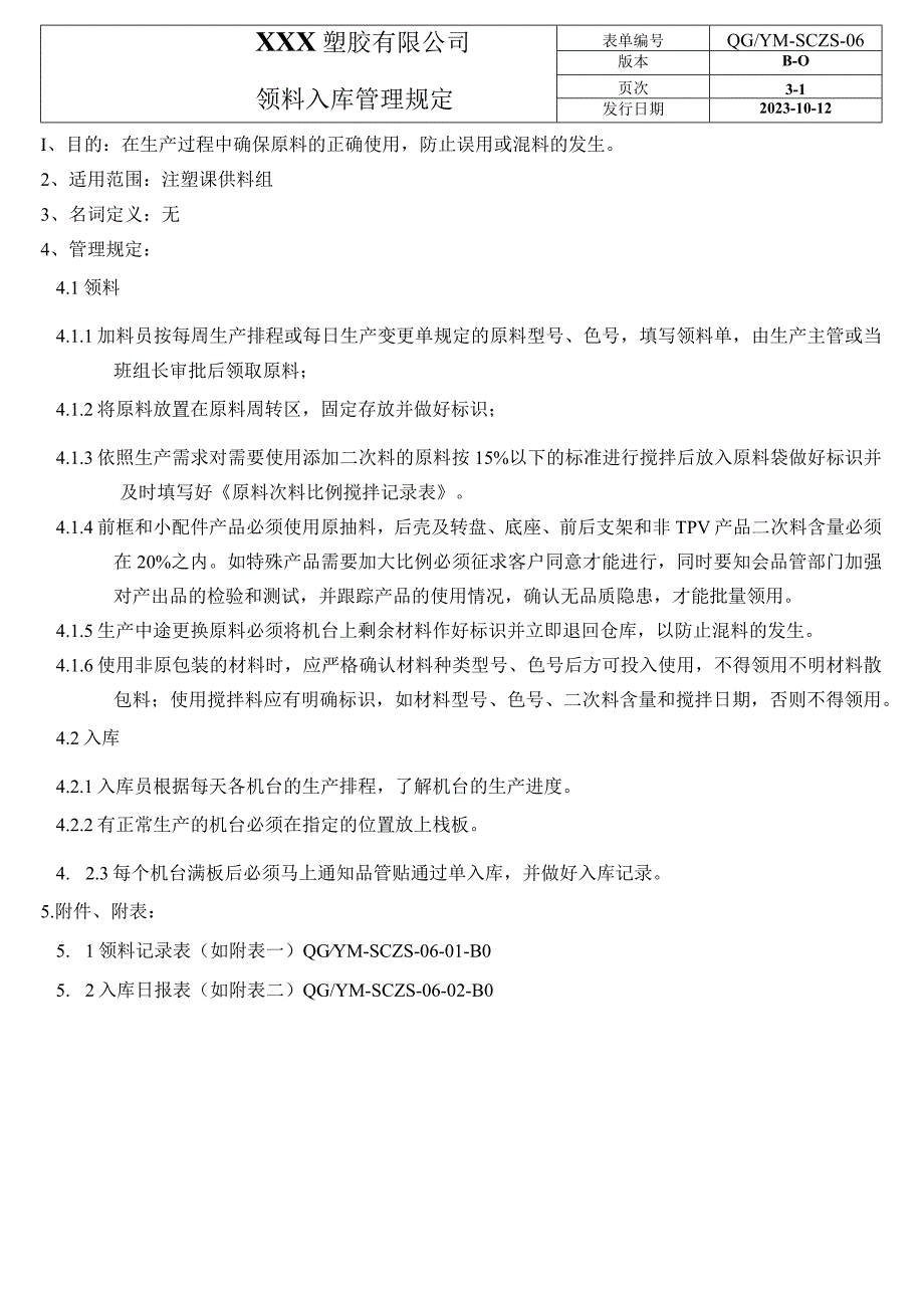 领料入库管理规定QGY.docx_第1页