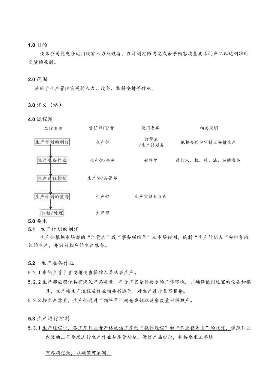 生产运行控制程序（塑料制品）.docx_第1页