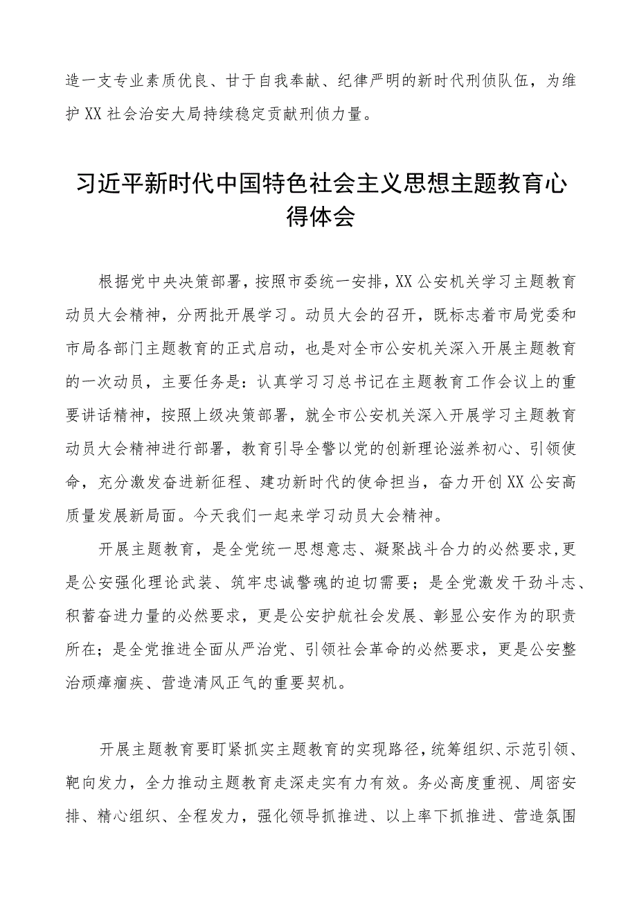 公安开展主题教育心得体会七篇.docx_第3页